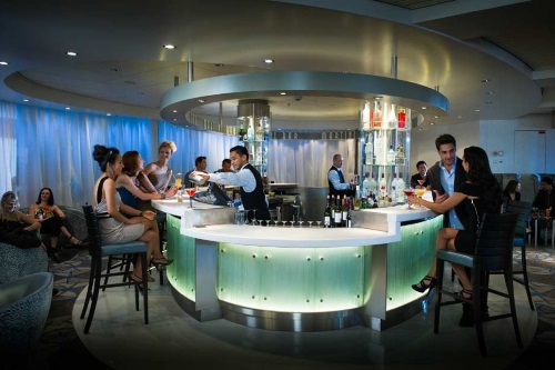 Celebrity Infinity martini bar